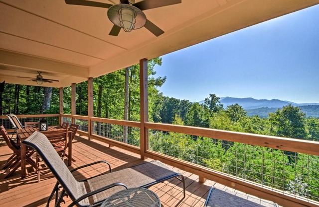 Hiawassee Home with Views Less Than 1 Mi to Lake Chatuge