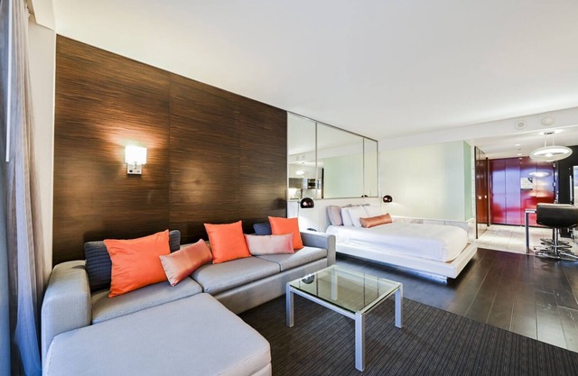 High Floor Studio Strip View | at Palms Place