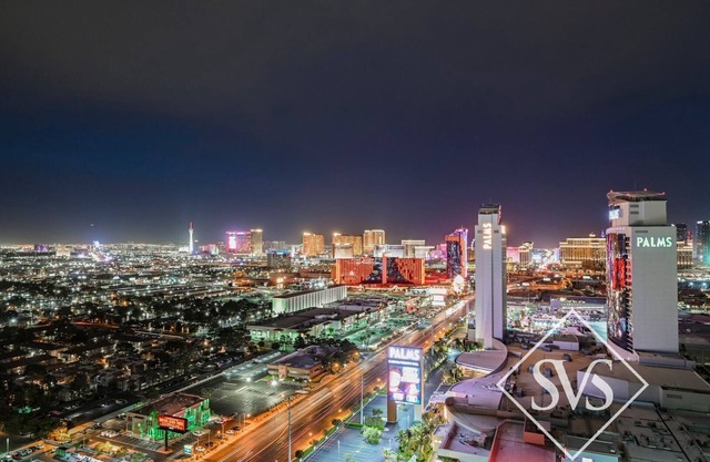 High Floor Studio Strip View/Balcony | at Palms Place