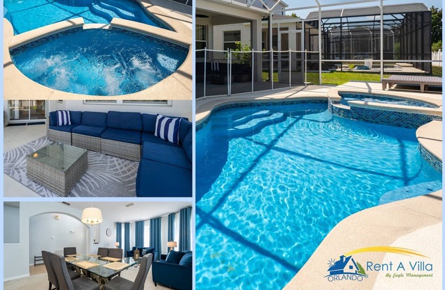 Highlands Reserve Pool Home With Spa Close to WDW (202CPD)