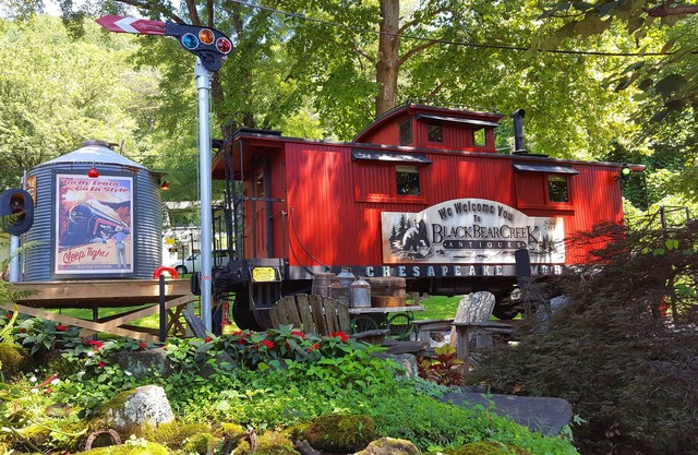 Historic, Completely Restored 1929 Caboose in Beautiful North Georgia Mountains