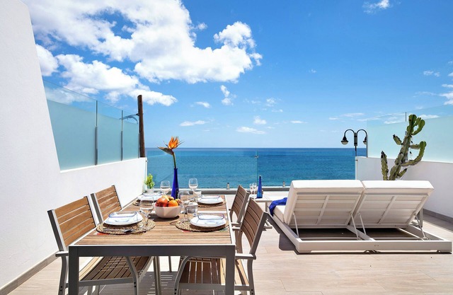 Holiday Apartment “Callao Beach 6” with Sea View, Terrace & Wi-Fi