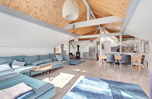 Holiday home with wood-burning stove and pavilion