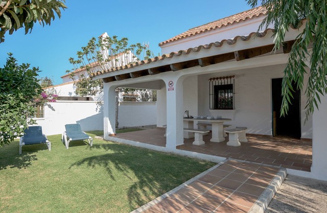 Home "Casa Miguelin" On the Beach with Spacious Terrace and Garden
