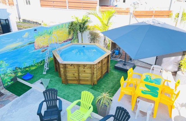 Homerez - Spacious House with Pool and Jacuzzi in Vincendo