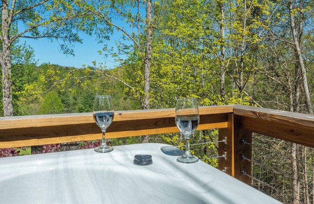Hot Tub, Perfect Mtn Getaway, Wifi, Hiking, 15 mins to Blue Ridge Parkway.