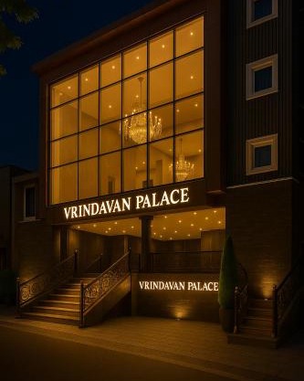 Hotel Vrindavan Palace - A Luxury Stay with Parking near Prem Mandir City Center # By Om#
