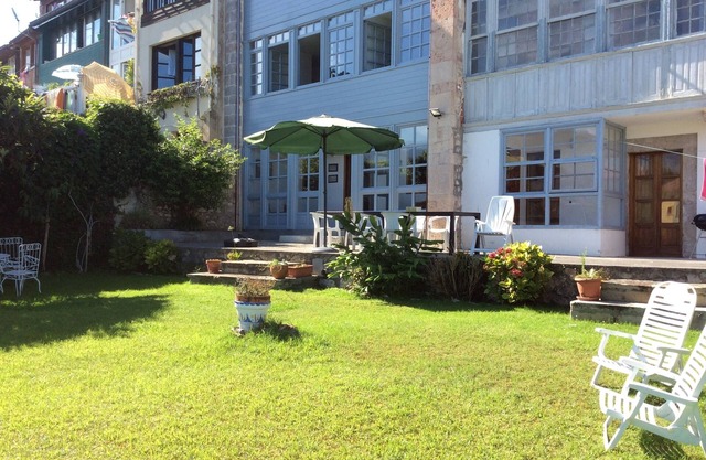 House and garden center Llanes, port, beach