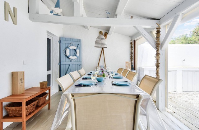 House for 8 - 100 m from the beach - Garden