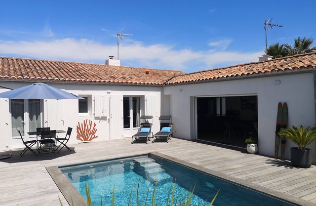 House with private pool, 3 bedrooms, 3 bathrooms in the heart of Saint-Martin