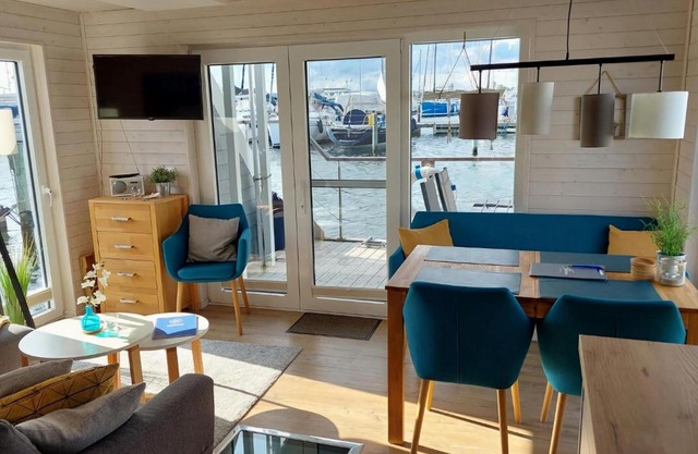 Houseboat Hecht in Egernsund at the Marina Minde