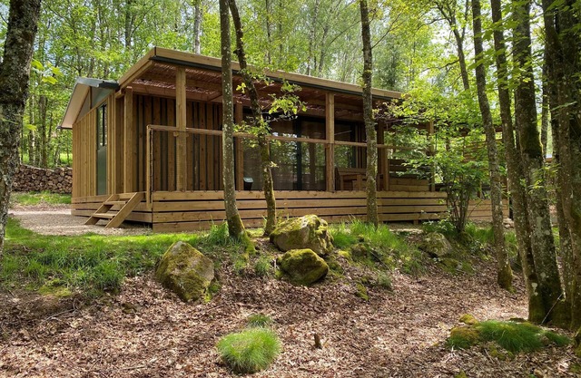 HY Lødge Spa n°3 - 6 People: Chalet with Family Spa in the Vosges