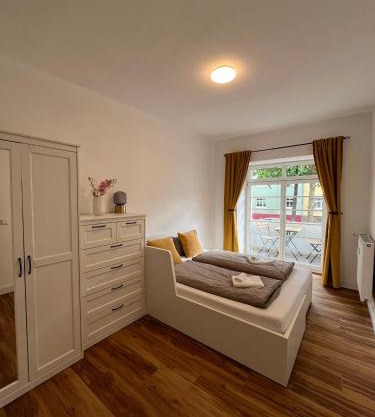 Ideal für Familien oder Geschäftsreisende zentrumsnah ,Balkon ,ruhig