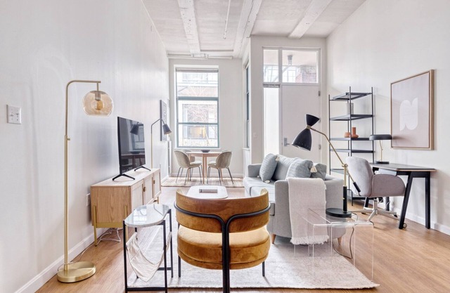 Industrial 2BR in Kendall Square w/Gym near MIT & MGH by Blueground