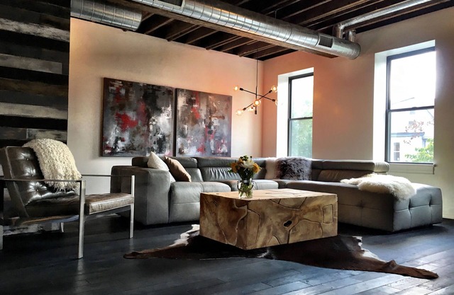 Industrial modern 3 bedroom Shadyside home