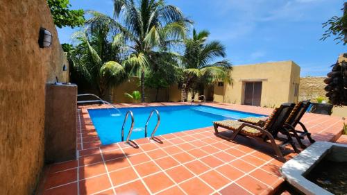 Island House in the Town of Bocachica