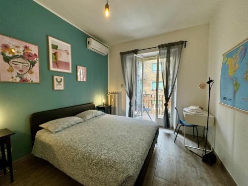 Jaky Maison Torino, Cozy & Modern Stay with Wi-Fi, Kitchen & Balcony
