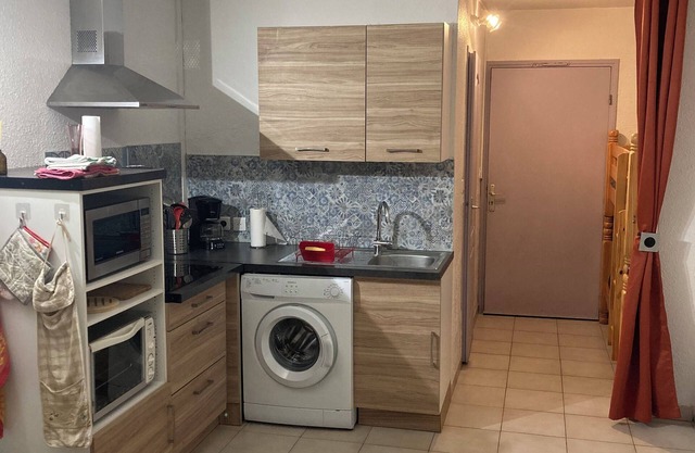 Joli Studio Bord de mer Dans Résidence Privée