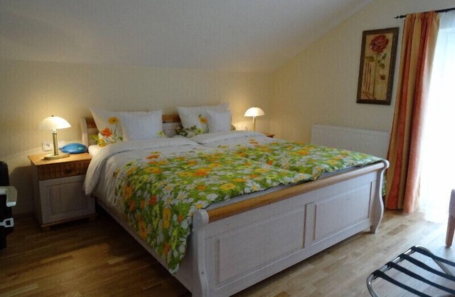 Junior-Suite Nr. 2.2, 1 Wohnzimmer, 1 Schlafzimmer, Balkon