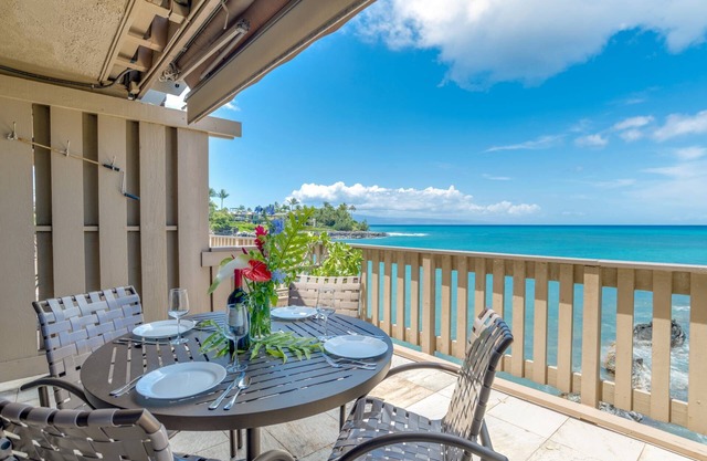 Kahana Sunset A2 - Direct Oceanfront - Pristine Pacific Views - Free Fun