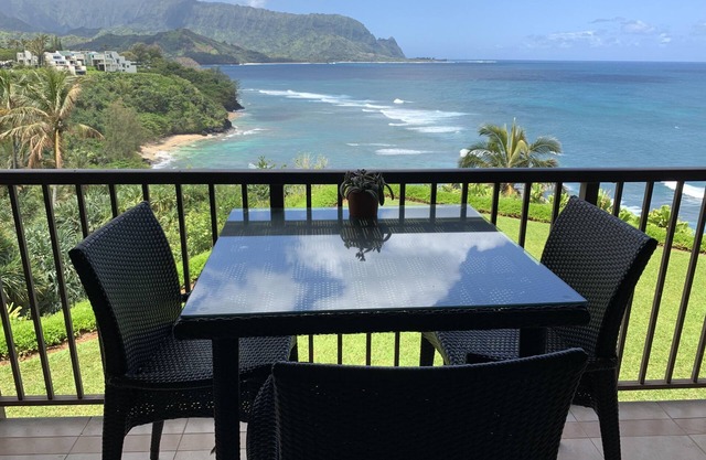 Kauai Oceanfront Condo Princeville, Pali Ke Kua 218, Best views, End unit