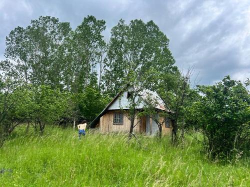 Kazanlak Cottage Shelter Country House with 1 Room and 1 Attic - No electricity, No Water, with Outhouse