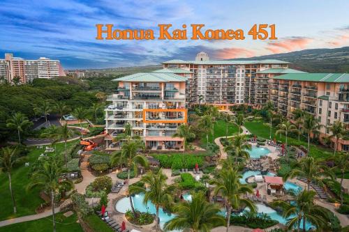 KBM Resorts Spacious Ocean View 6-Bedroom Honua Kai Collection Multi Unit Listing Same Floor 2 Free Rental Cars HKK-45051