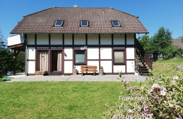 Kellerwald Edersee Sauerland 6 to 8 P. Luxe two-family holiday home