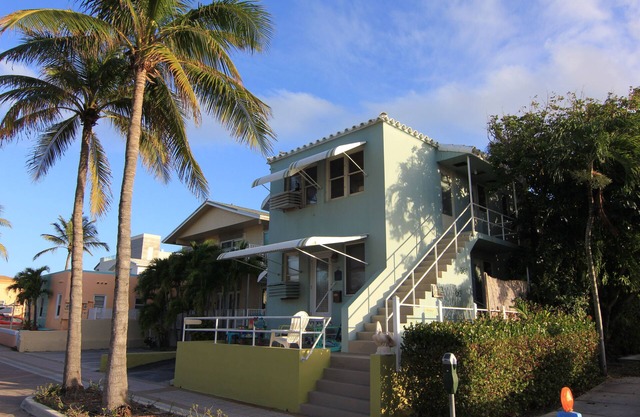 Key West inspired first floor beach house with private backyard