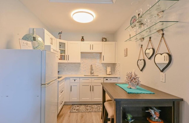 Kick back and relax in this calm, stylish space