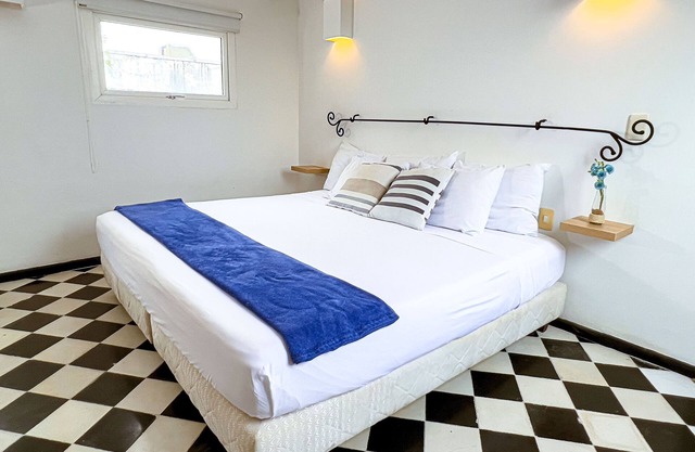 King Bed With Private Terrace and Pool