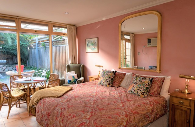 King Bedroom with King Spa Bathroom ensuite and Private Courtyard