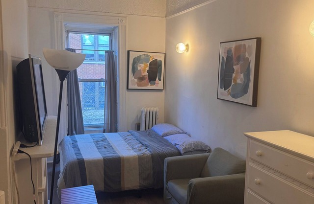 Kitchenette in private original brownstone building