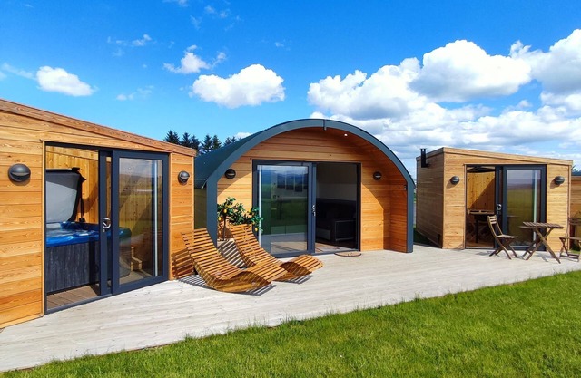 Knockan - a pod that sleeps 4 guests in 1 bedroom
