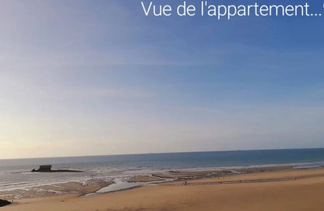 L'appartement " La Plage " Avec une vue Exceptionnelle sur la mer