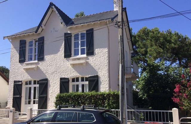 La Baule, villa 4-7 persons, 5 min av de Gaulle and 800 m beach