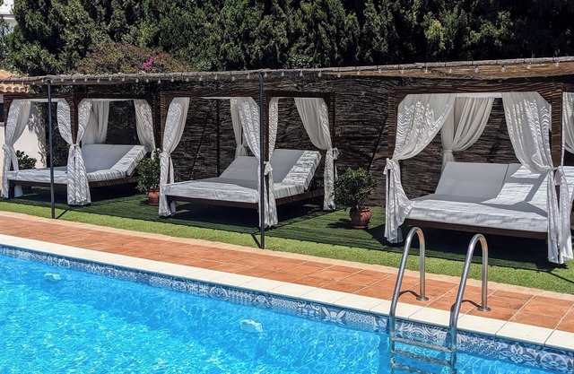 La Cañota Suite King Room Adults Only, living room, bedroom, kitchen and bathroom
