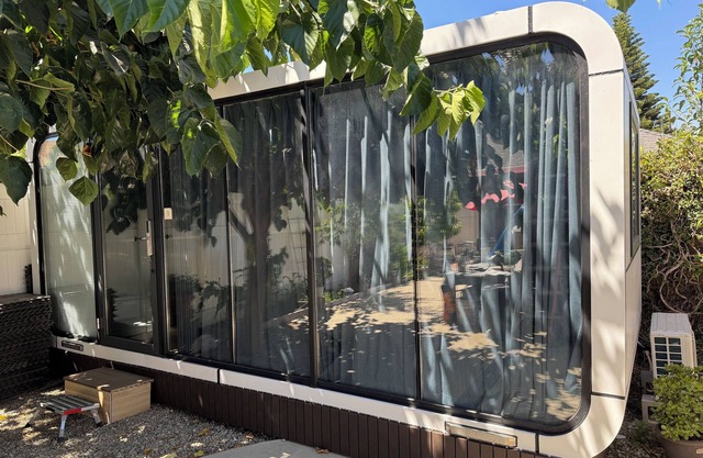 LA Futuristic TinyPod in tranquil San Gabriel with WiFi, AC