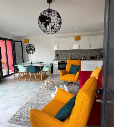 La maison rouge proche de Paris