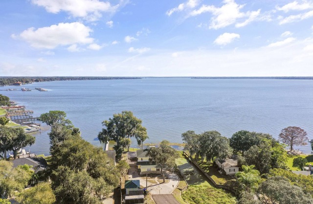 Lake Dora at the Entrance to the Famous Dora Canal and Americas Sea Plane Base