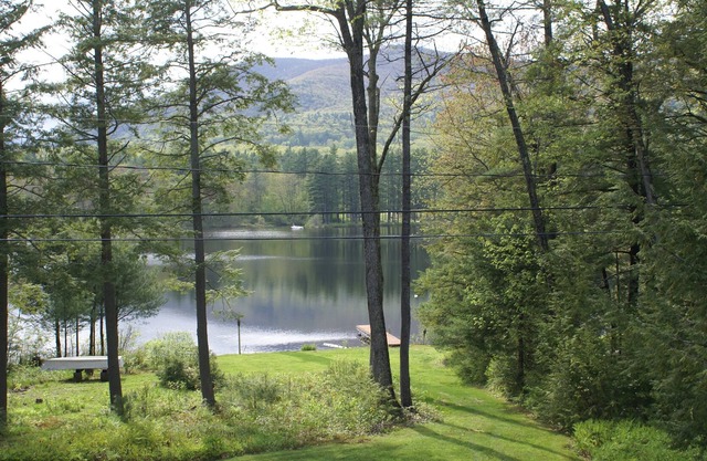 Lake front Home Overlooking Mountain At Shawnee Peak Ski Area