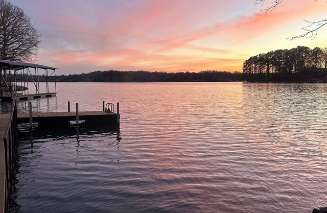 Lake Front Home with Dock "Lake Keowee Retreat"