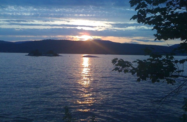 Lake George custom home 75 feet from the lakes edge!