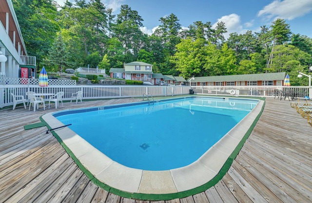 Lake George Retreat w/Private Deck + Water Views!