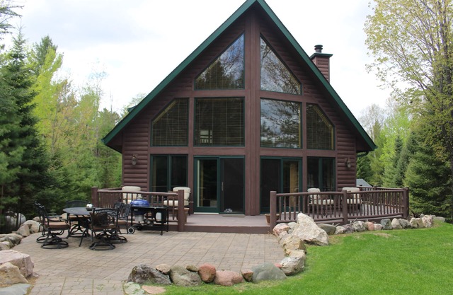 Lake home on beautiful private lake, 15 miles from downtown Hayward, WI