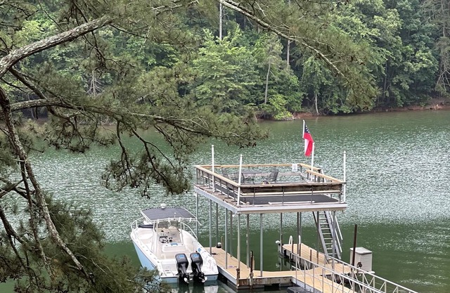 Lake Living with Private Slip and Beach