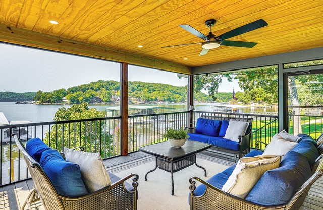 Lake of the Ozarks Home w/Dock & Water Slide