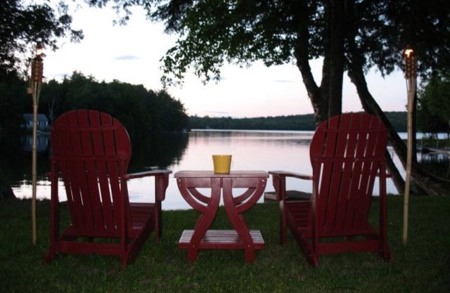 Lake Side Cottage, Central Maine, Private dock, Great Sunsets. Very Calming.