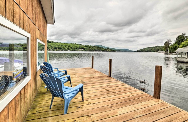 Lakefront Alton Bay Retreat w/Dock Near Beaches!
