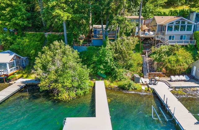 Lakefront Cabin w/Dock Boat Launch Nearby Swim, Fish, Grill & Chill